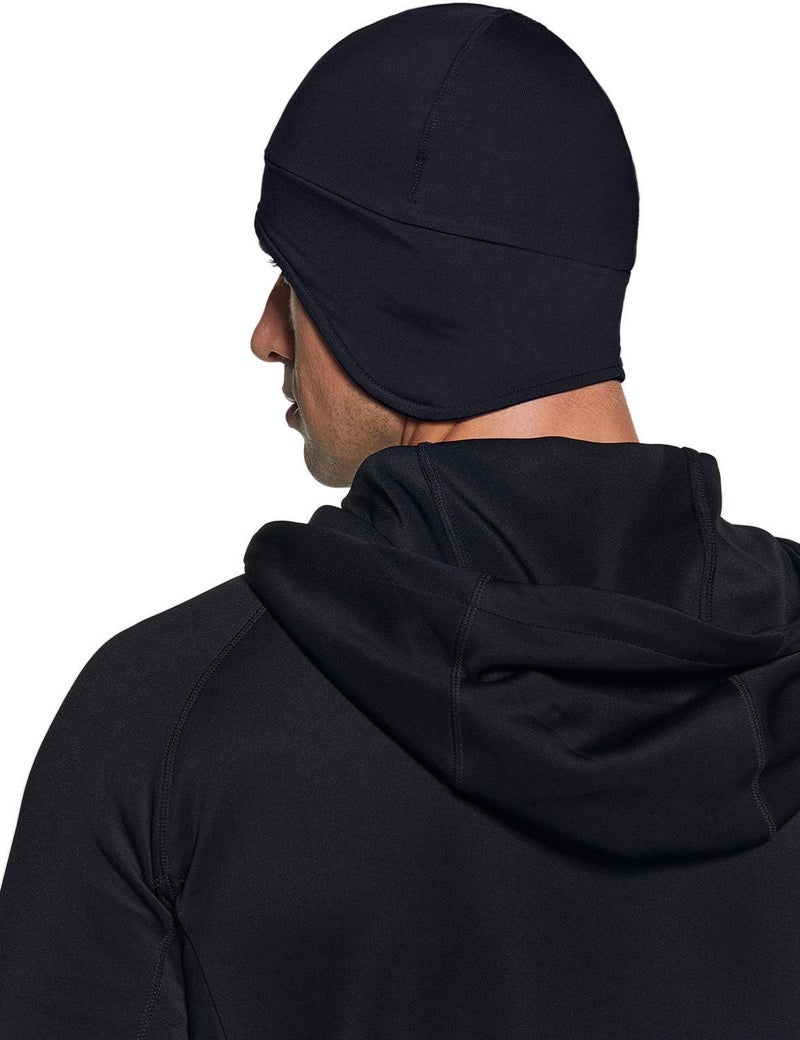TSLA Men and Women Thermal Fleece Skull Cap, Winter Ski Cycling Under Helmet Liner, Running Beanie Hat - Image 2